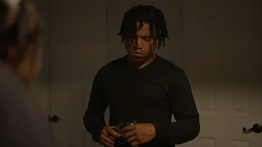 Trailer thumbnail for Armstrong: Dark Secrets showing main characters in action poses against a dark urban backdrop.